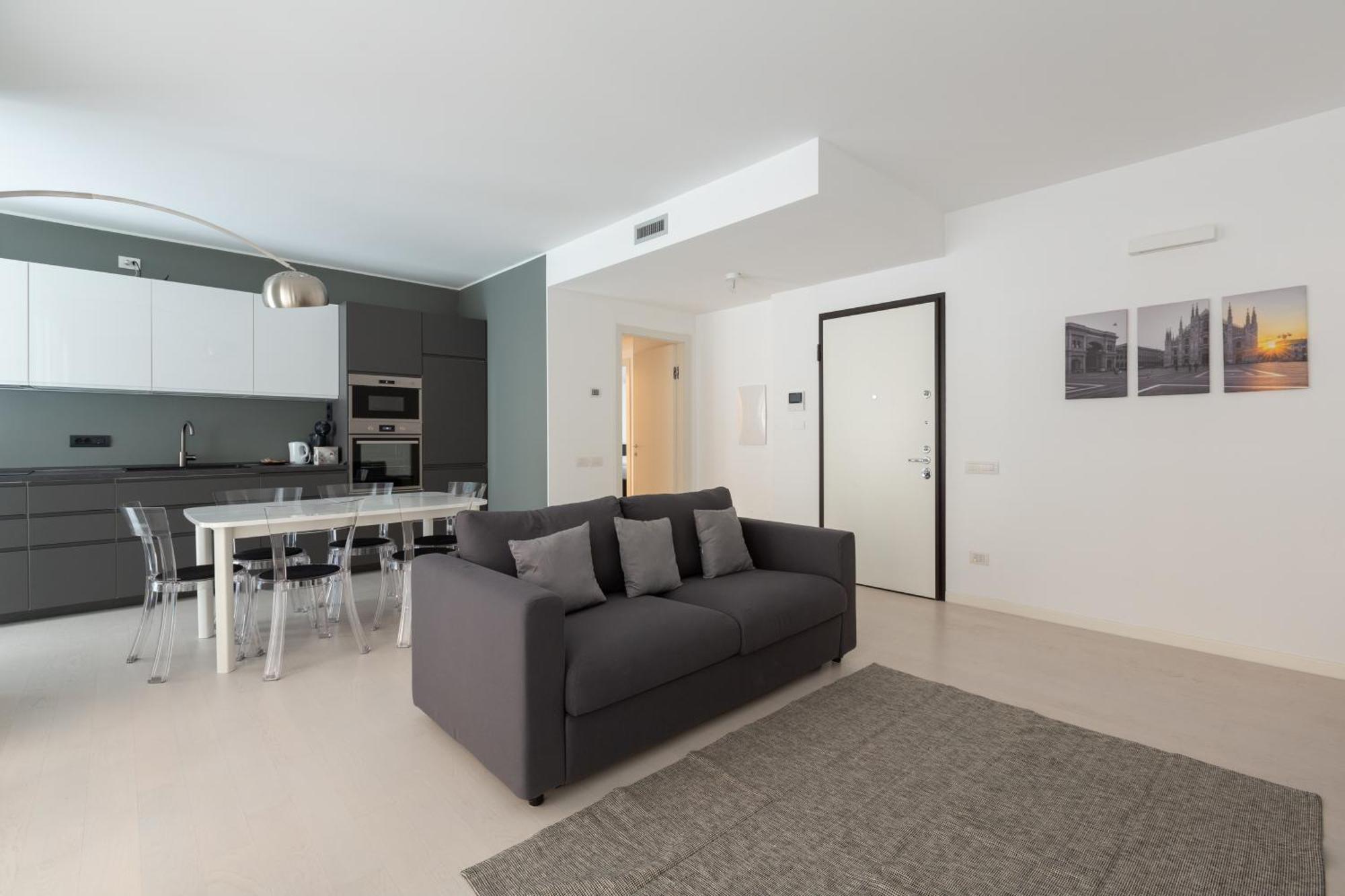 Porta Nuova Bright And Roomy Flat Milan Exterior photo